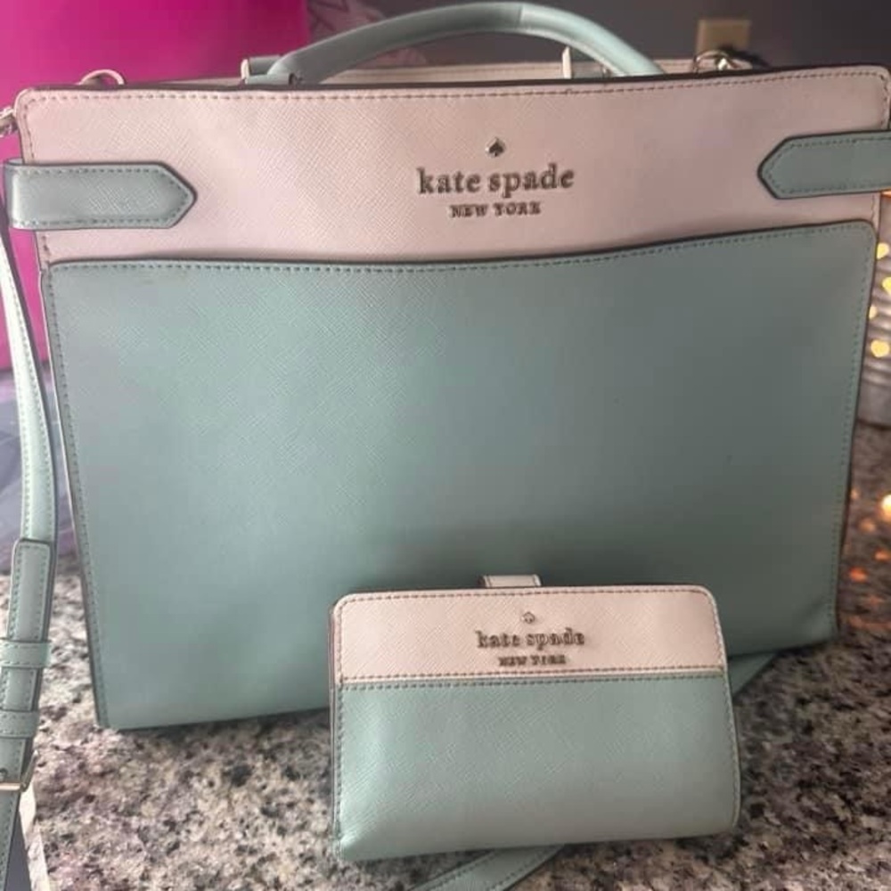Kate Spade Purse + Matching Wallet